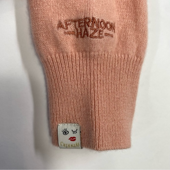 Scotch & Soda Pink Wool Cashmere Sweater Size XS Old Money Heritage Capsule - Picture 11 of 16